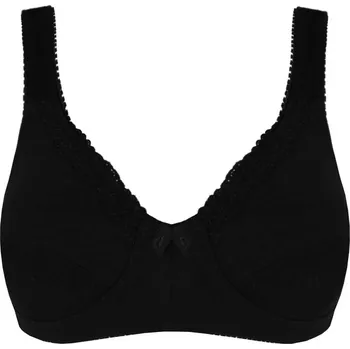 Podprsenka Miloslava podprsenka bez kostic a bez výztuže 3866 110D černá