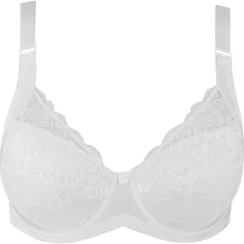 Podprsenka Linaise Kary luxusní krajková podprsenka široká ramínka 1670 90E bílá