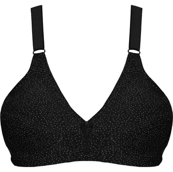 Podprsenka Danuše nevyztužená podprsenka bez kostice 9006 110E černá