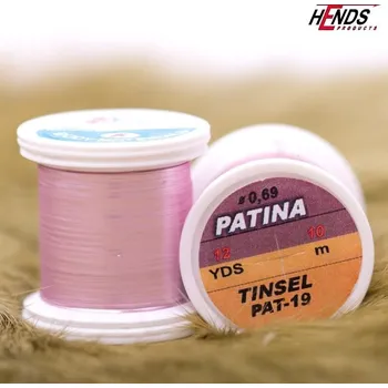 Umělá nástraha HENDS PATINA TINSEL - SVĚTLE RŮŽOVÁ PAT19