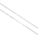 Zlatnictví Helios Řetízek z bílého zlata Velikost: 55cm, Váha: 2,8g