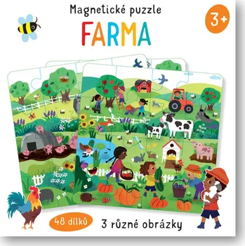 Puzzle Svojtka & Co Magnetické puzzle Farma 48 dílků