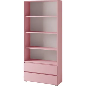 Knihovna ArtMadex Široký regál COSMO C03 | růžová
