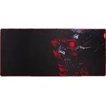 Herní podložka pod myš Marvo Noob XL, 900 x 400 x 3 mm, černo-červená
