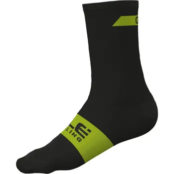 Pánské ponožky ALÉ Cyklistické ponožky klasické - FOLLOW ME - černá 36-39