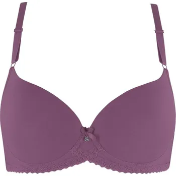 Podprsenka Julča vyztužená podprsenka s kosticí 0516 90C fialová