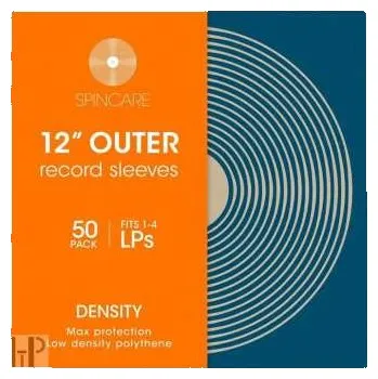 Příslušenství pro gramofon Audiotechnika Spincare Density 12 Inch 400g Polythene Outer Vinyl Record Sleeves - 50 Ks