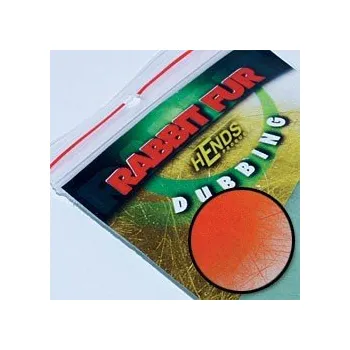 Umělá nástraha HENDS RABBIT FUR DUBBING - K08 - ORANŽOVÁ SIGNÁLNÍ