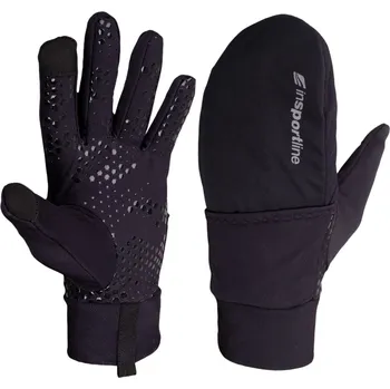 Běžecké oblečení inSPORTline Běžecké rukavice Argeona černá - M