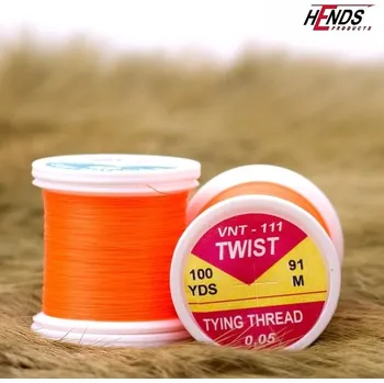 Umělá nástraha HENDS TWIST - 0,05 - ORANŽOVÁ FLUO SYTÁ VNT111
