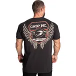 Gasp UTILITY STREET TEE WASHED BLACK – tričko Gasp seprané černé Velikost: M