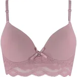 Štěpa vyztužená podprsenka krajkový obvod 7770 75B světle růžová