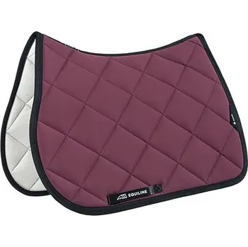Podsedlová dečka EQUILINE Rombo Tech, všestranná, bordó