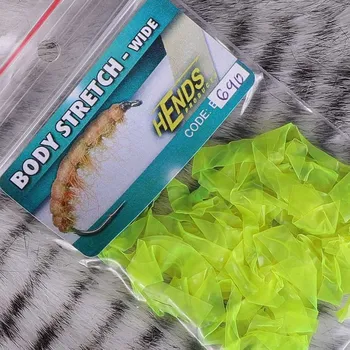 Umělá nástraha HENDS BODY STRETCH WIDE - ŽLUTÁ FLUO