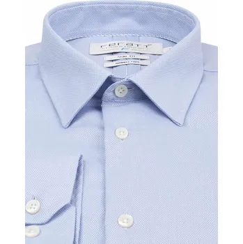 Pánská košile FERATT Košile F-LINE LUX III SLIM modrá Velikost: S