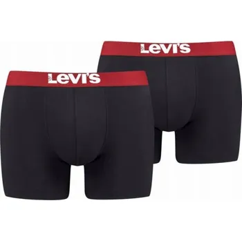 Kalhotky Levi`s Levi's Boxer 2 páry kalhotek 37149-0272 Black M