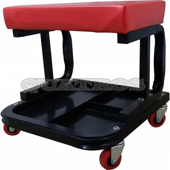 Stolička TABURET SEDÁK MONTÁŽNÍ STOLIČKA NA KOLEČKÁCH