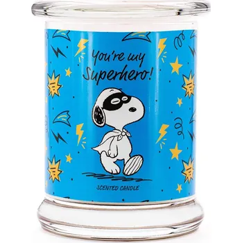 Svíčka Vonná svíčka Peanuts You're my superhero - 250g