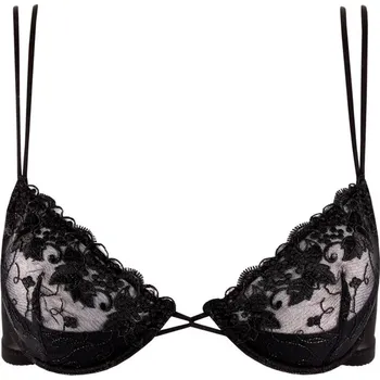 Podprsenka Adriana Dark krajková podprsenka 7093 80C černá