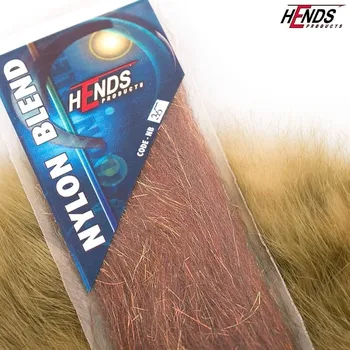 Umělá nástraha HENDS NYLON BLEND - HNĚDÁ PERLEŤOVÁ