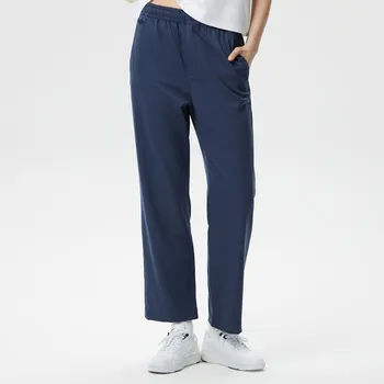 Dámské kalhoty Dámské Kalhoty LACOSTE TROUSERS HF0305.05L – Tmavě modrá 40