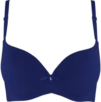 Podprsenka Alica push-up podprsenka s kosticí 8002 80B tmavě modrá
