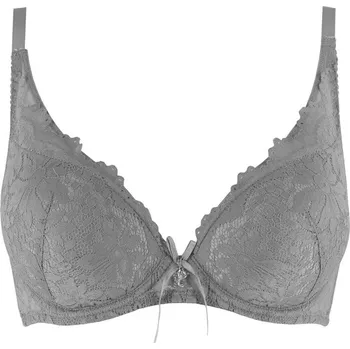 Podprsenka Anella krajková push-up podprsenka V 1076 C 80C šedá