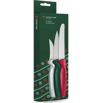Kuchyňský nůž Vánoční sada nožů 3 ks Create Collection Wüsthof