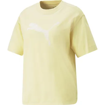Dámské tričko Dámské Tričko s krátkým rukávem PUMA HER TEE 67310742 – Žlutá XS