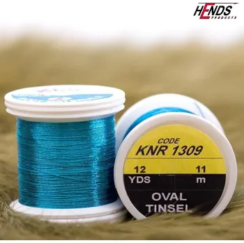 Umělá nástraha HENDS OVAL TINSEL - SVĚTLE MODRÁ KNR1309