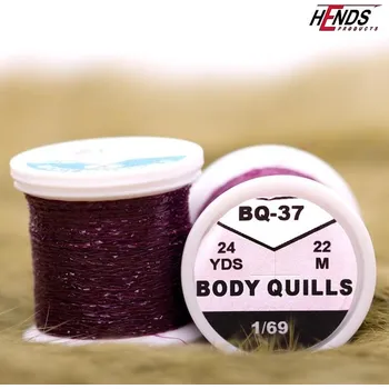 Umělá nástraha HENDS BODY QUILLS - CLARET BQ37