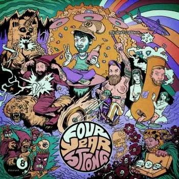 Zahraniční hudba LP Four Year Strong: Four Year Strong CLR | LTD 2015 Coloured Pink Blue & Maroon Tri Color Vinyl Limited Edition