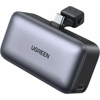 Powerbanka UGREEN 5000mAh Power Bank with Built-in USB-C Connector