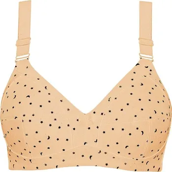 Podprsenka Jiřinka nevyztužená podprsenka bez kostic 5634C 105E béžová