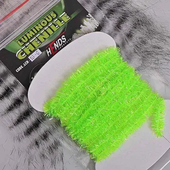 Umělá nástraha HENDS LUMINOUS CHENILLE - CHARTREUSE CHL03 Průměr: 4 mm
