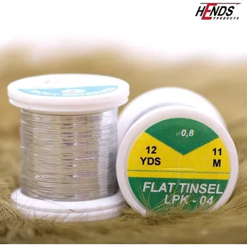 Umělá nástraha HENDS FLAT TINSEL - STŘÍBRNÁ LPK04