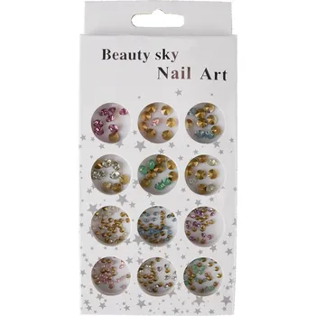 Paletka s krystalkami na zdobení mix rozměrů a barev