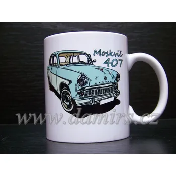 Hrnek s motivem Moskvič 407