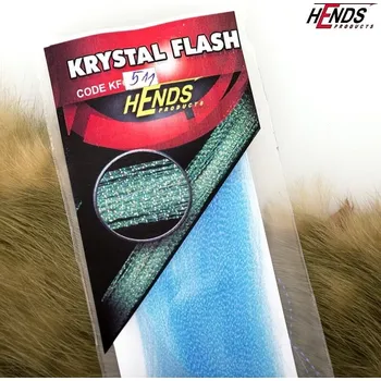 Umělá nástraha HENDS KRYSTAL FLASH - UV ICE EFFECT - SV. MODRÁ UV KF51