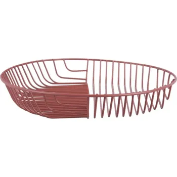 Podnos na ovoce Crossways hliněný hnědý 30cm Present Time (Barva-Hliněná hnědá)