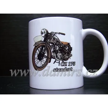 hrnek s motivem ČZ 175 standart
