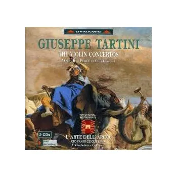 Zahraniční hudba 2CD Giuseppe Tartini: Violinkonzerte Vol.16 2010