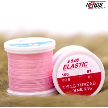 Umělá nástraha HENDS ELASTIC 0,08 mm - RŮŽOVÁ
