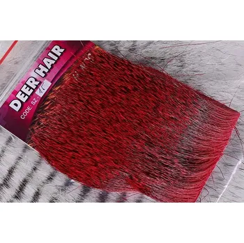 Umělá nástraha HENDS DEER HAIR SZ15 - ČERVENÁ