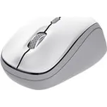 TRUST Yvi+ Multi-Device/Kancelářská/Optická/1 600 DPI/USB+BT/Bílá 25454