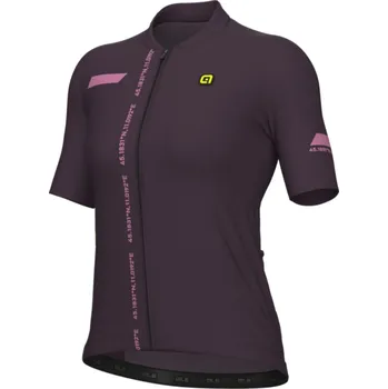cyklistický dres ALÉ Cyklistický dres s krátkým rukávem - PR-E FOLLOW ME - fialová
