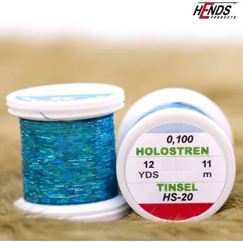 Umělá nástraha HENDS HOLOSTREN 12 Yds - TYRKYSOVÁ MODRÁ HS20