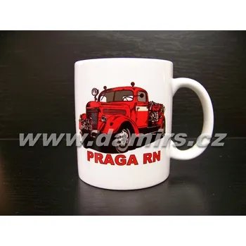hrnek s motivem hasičská Praga RN cisterna