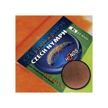 Umělá nástraha HENDS CZ NYMPH DUBBING CND10 - ČERVENO HNĚDÁ