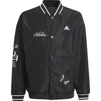 Dětská Bunda ADIDAS J BLUV Q3 WVJKT IA1602 – Černá 140